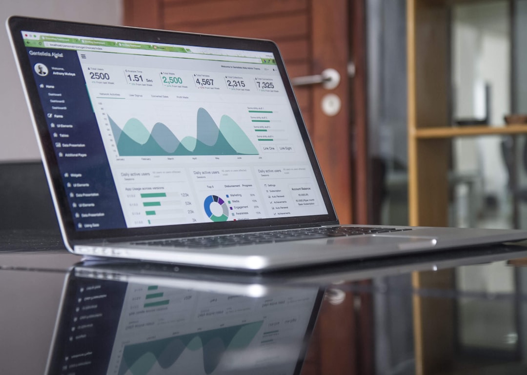 Digital Consulting Pros - Digital Marketing Agency Malta 11 Laptop displaying advertising analytics for Google Ads account management