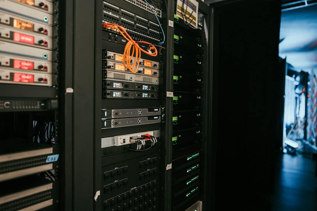 Digital Consulting Pros - Digital Marketing Agency Malta 11 Server racks representing website backups, secure data storage and recovery planning